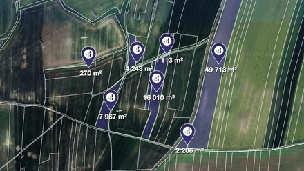 Prodej pole 204 161 m², Chraberce