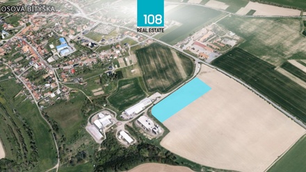 Prodej komerčního pozemku 12 981 m², Osová Bítýška