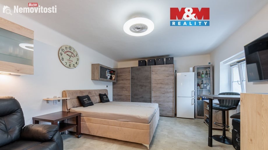 Prodej bytu 1+kk 33 m², Svatava