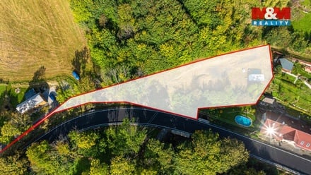 Prodej stavebního pozemku 1 359 m², Hodkovice nad Mohelkou