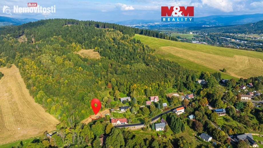Prodej stavebního pozemku 1 359 m², Hodkovice nad Mohelkou