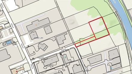 Prodej komerčního pozemku 3 534 m², Brno - Horní Heršpice