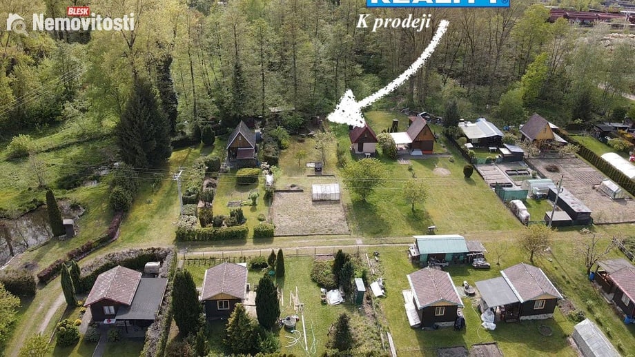 Prodej zahrady 465 m², Borohrádek