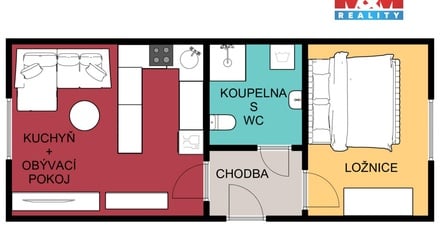 Prodej bytu 1+1 37 m², Ústí nad Orlicí