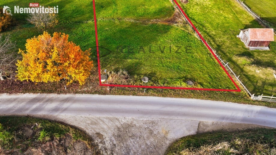 Prodej stavebního pozemku 1 001 m², Vrábče