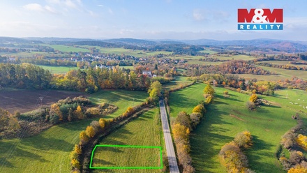 Prodej stavebního pozemku 1 016 m², Milešov