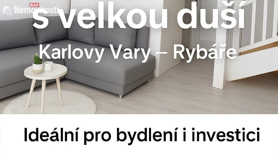 Prodej bytu 1+1 40 m², Karlovy Vary - Rybáře