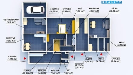 Prodej rodinného domu 135 m², Podluhy