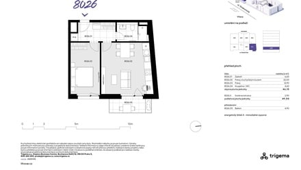 Prodej bytu 2+kk 46 m², Praha - Smíchov