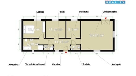 Prodej rodinného domu 84 m², Újezd
