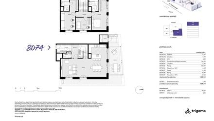 Prodej bytu 4+kk 142 m², Praha - Smíchov