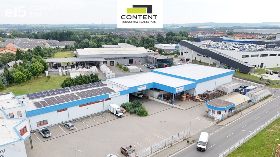 Pronájem výrobního prostoru 2 473 m², Nupaky