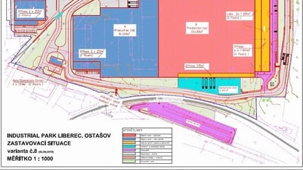 Pronájem výrobního prostoru 12 500 m², Liberec