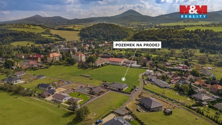 Prodej stavebního pozemku 1 845 m², Rtyně nad Bílinou