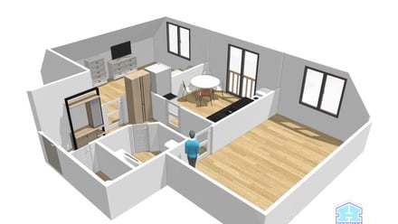 Prodej bytu 2+1 60 m², Měčín