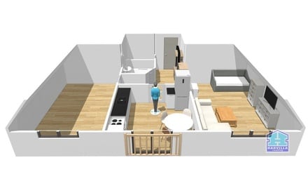 Prodej bytu 2+1 60 m², Měčín