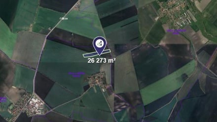 Prodej podílu 1/21 pole 1 251 m², Okřínek