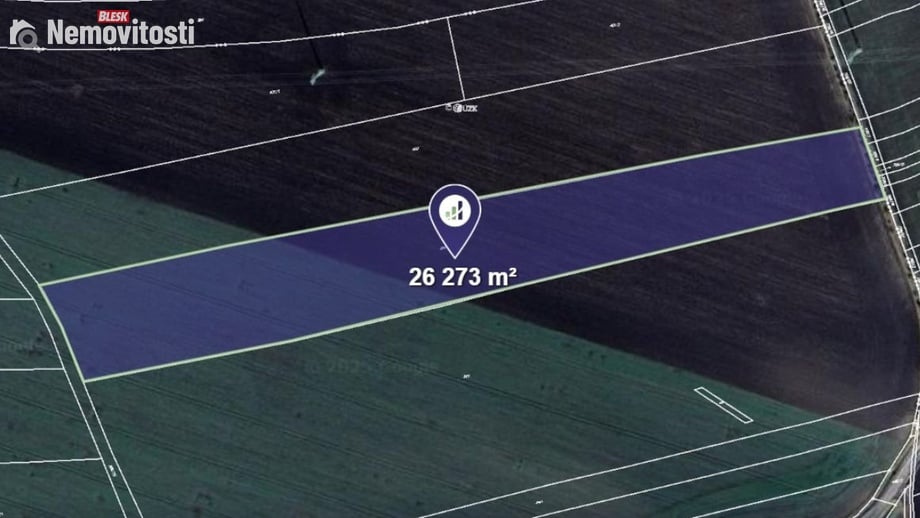 Prodej podílu 1/21 pole 1 251 m², Okřínek