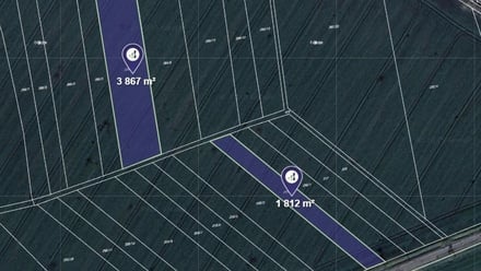 Prodej podílu 1/21 pole 680 m², Okřínek