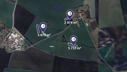 Prodej podílu 1/21 pole 680 m², Okřínek