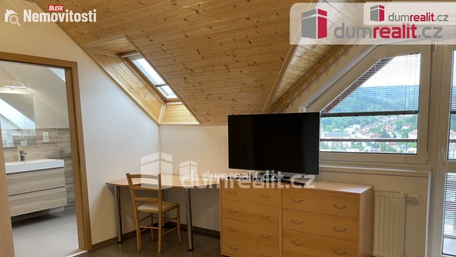 Pronájem bytu 1+kk 30 m², Luhačovice