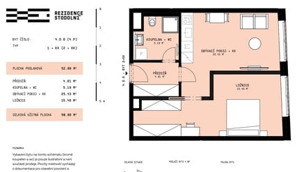 Prodej bytu 1+kk 51 m², Ostrava