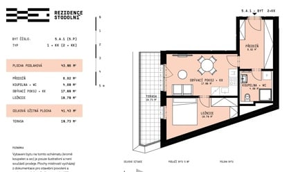 Prodej bytu 1+kk 41 m², Ostrava