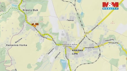 Prodej stavebního pozemku 2 010 m², Krásná Lípa