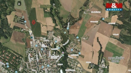 Prodej pole 4 336 m², Havlíčkův Brod