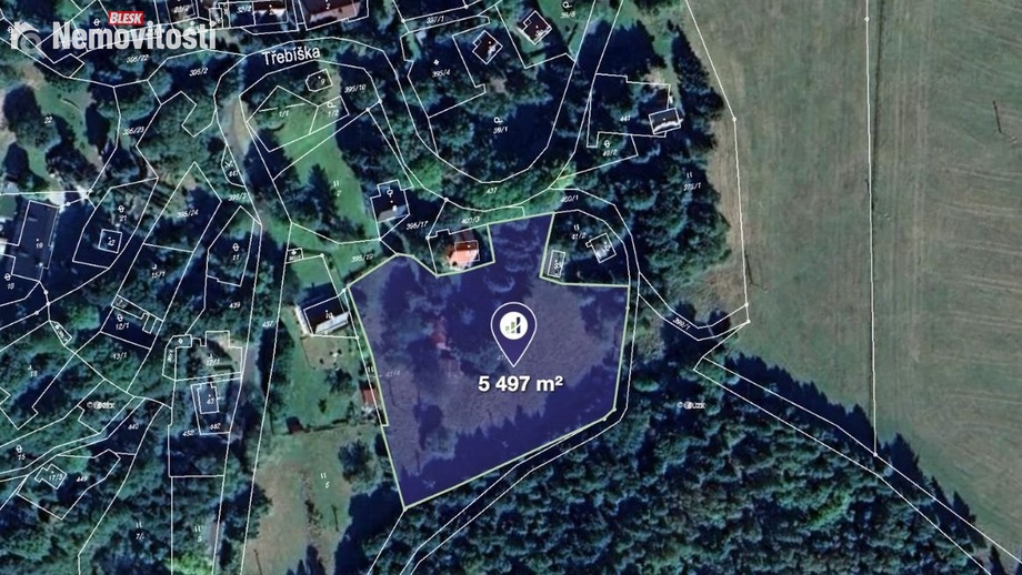 Prodej louky 5 497 m², Výsluní