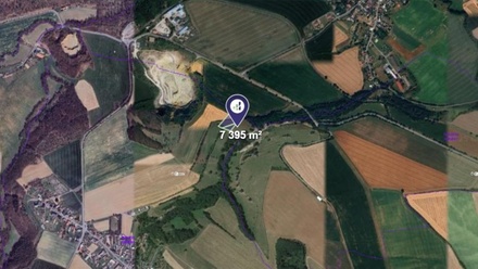 Prodej podílu 1/3 pole 2 465 m², Měrotín