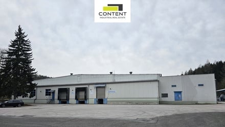 Pronájem výrobního prostoru 1 500 m², Dolní Kalná