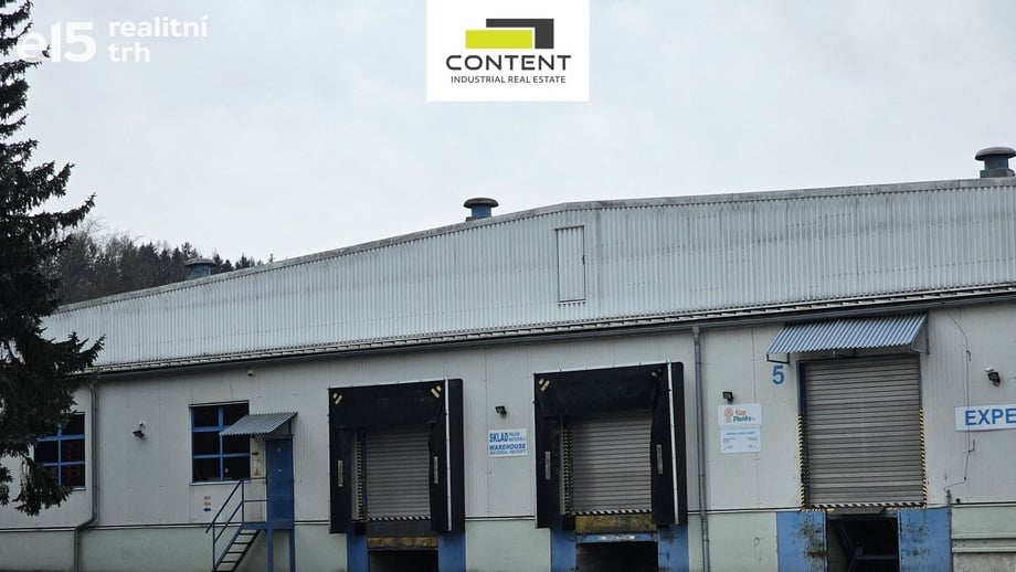 Pronájem výrobního prostoru 1 500 m², Dolní Kalná