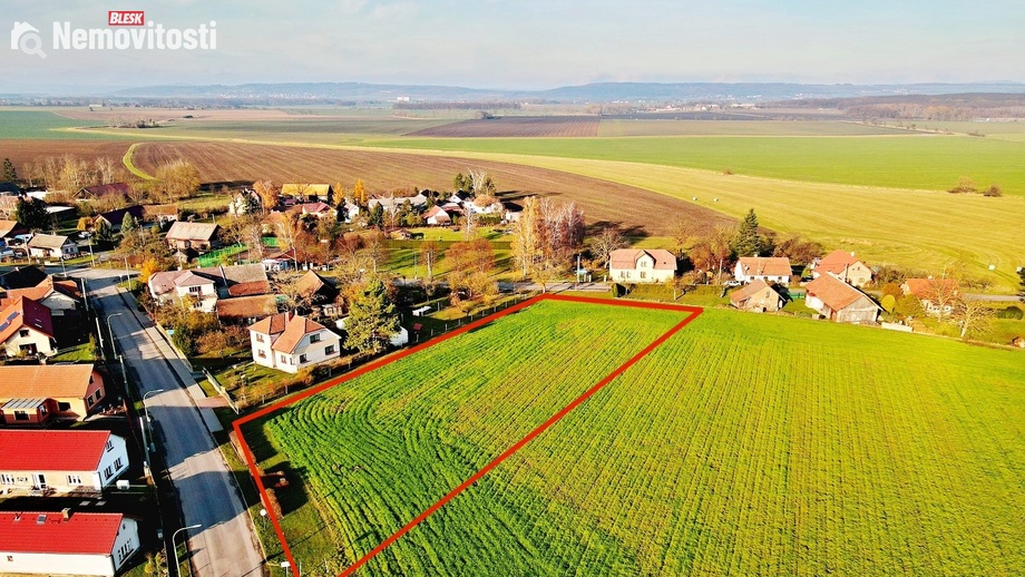 Prodej stavebního pozemku 1 900 m², Šaplava