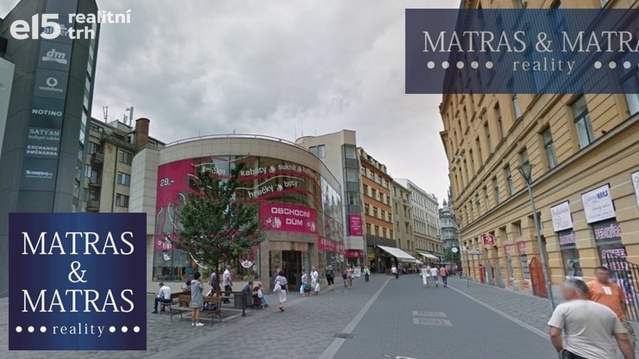 Pronájem obchodního prostoru 21 m², Brno-město