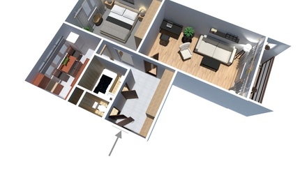 Prodej bytu 2+1 55 m², Chomutov