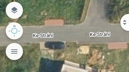 Prodej stavebního pozemku 641 m², Praha - Křeslice