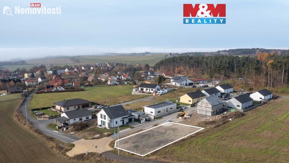 Prodej stavebního pozemku 696 m², Břasy