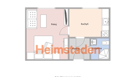 Pronájem bytu 1+1 28 m², Havířov-Šumbark - Havířov - Šumbark