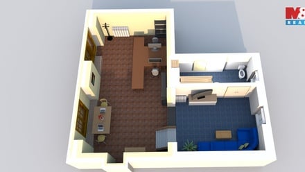 Pronájem obchodního prostoru 61 m², Kolín