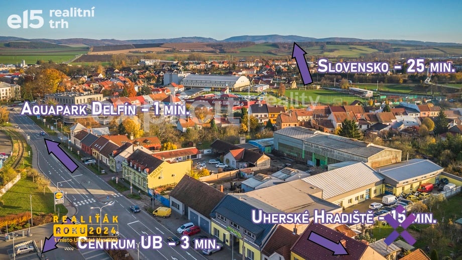 Prodej nemovitosti pro ubytování 695 m², Uherský Brod