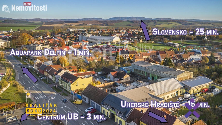 Prodej nemovitosti pro ubytování 695 m², Uherský Brod