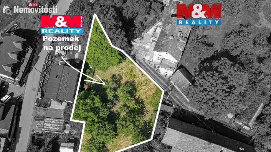 Prodej stavebního pozemku 1 133 m², Vamberk