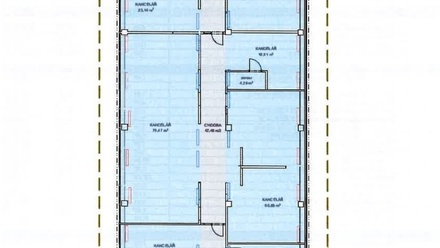 Pronájem kanceláře 407 m², Praha - Dejvice