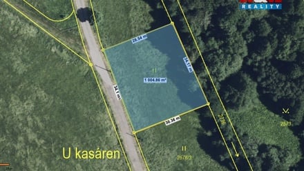 Prodej stavebního pozemku 1 003 m², Králíky