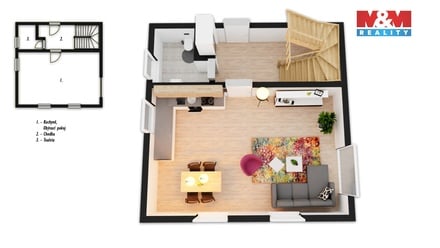 Prodej rodinného domu 103 m², Horoměřice