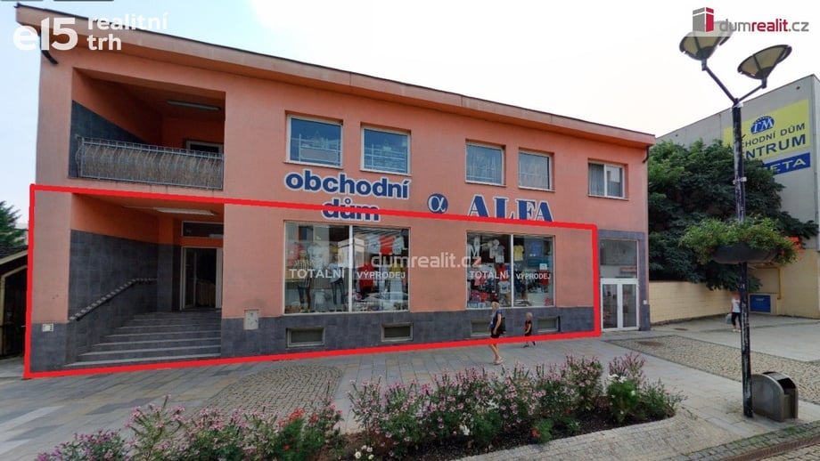 Pronájem obchodního prostoru 150 m², Hodonín