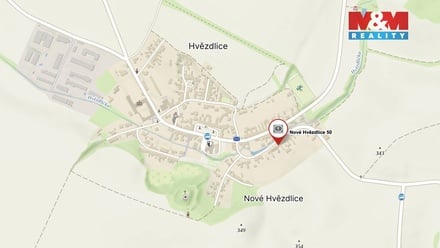 Prodej stavebního pozemku 2 166 m², Hvězdlice