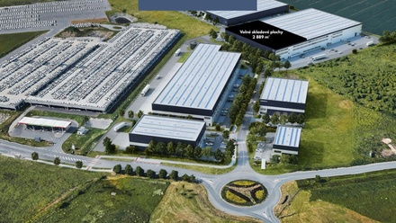 Pronájem skladu 933 m², Tuchoměřice