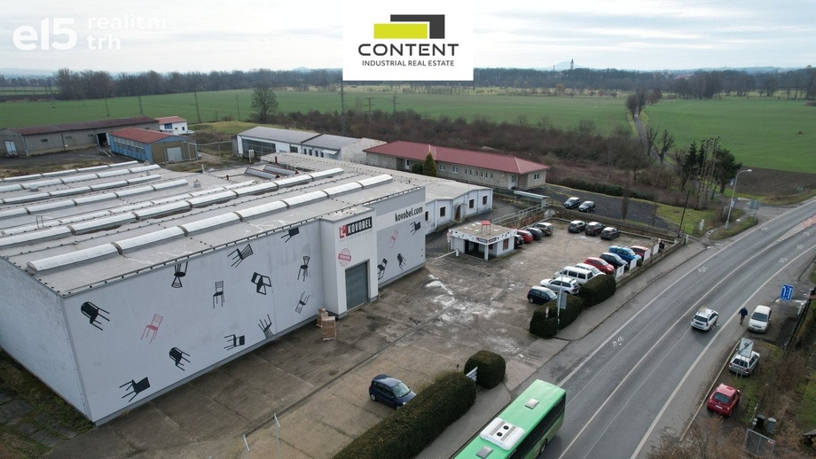 Pronájem výrobního prostoru 1 200 m², Litoměřice